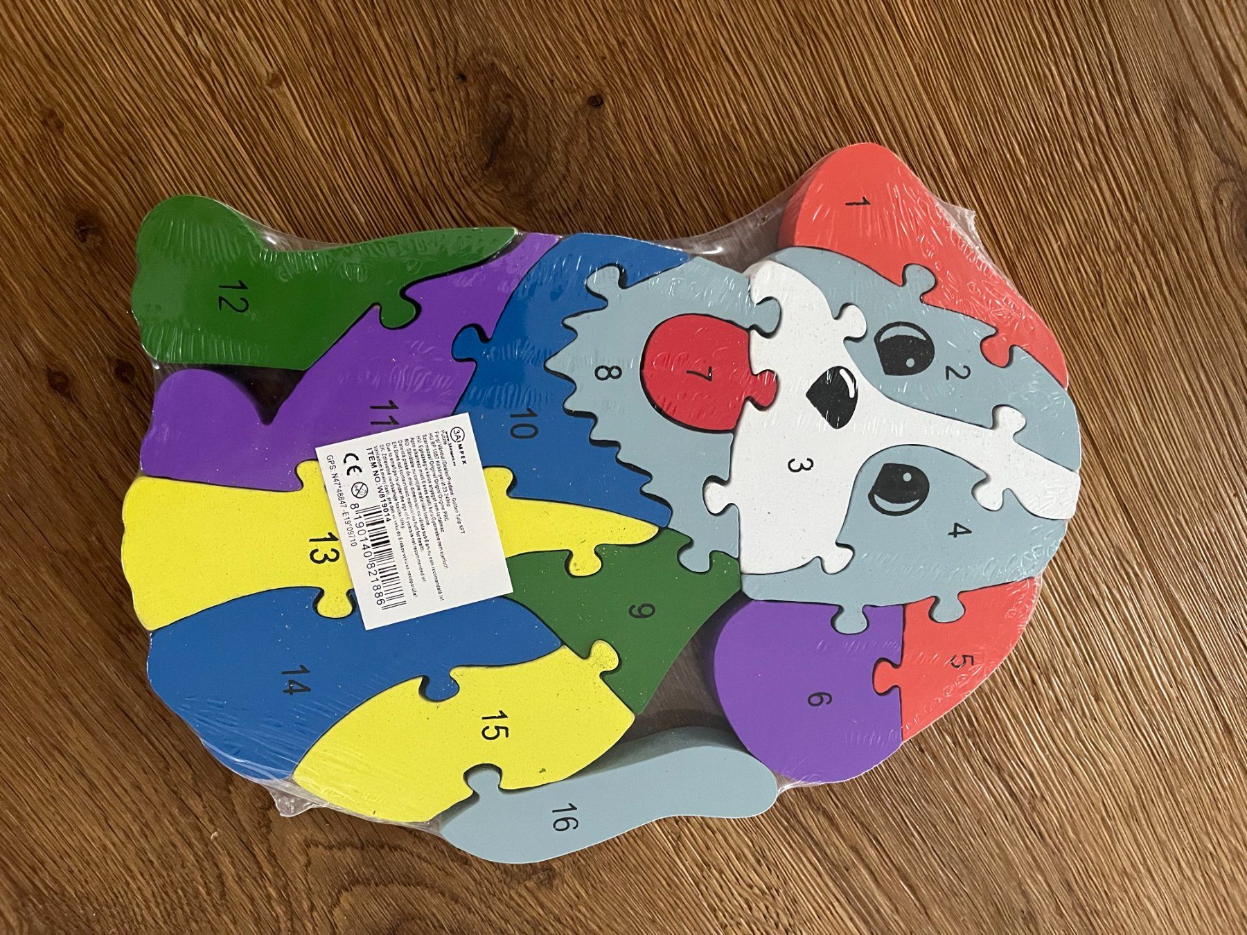 Puzzle: Großes Puzzle aus Holz – Nuovo e nell'imballaggio originale da Wolfwil venduto da NewGirl 1