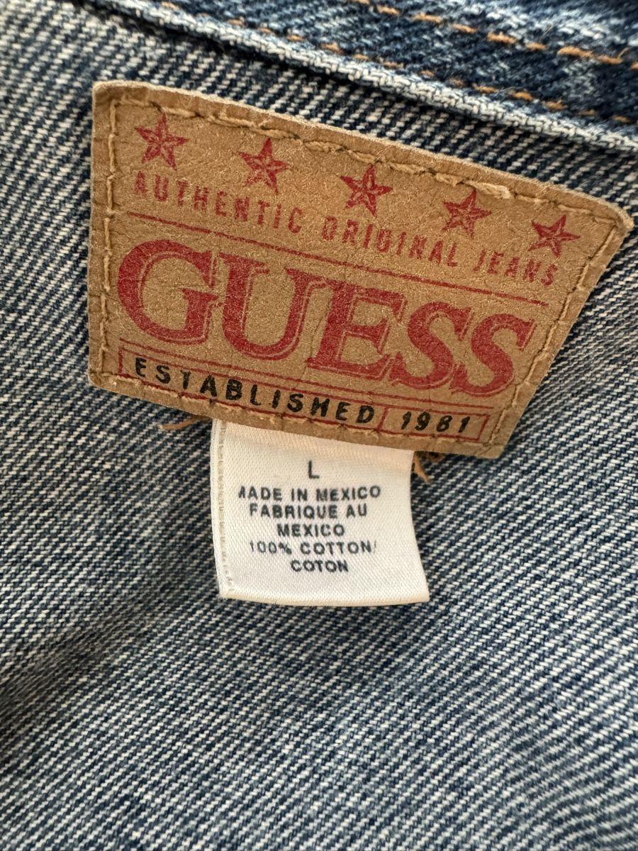 Guess Giacche: Guess Jeans Jacke Denim Jacke – Usato da Obfelden venduto da cesarina10 1