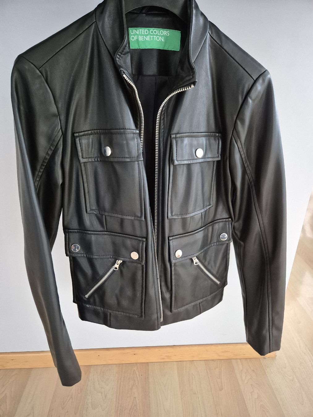 Benetton Giacche: Benetton Lederjacke – Usato da Rotkreuz venduto da tat_8zds