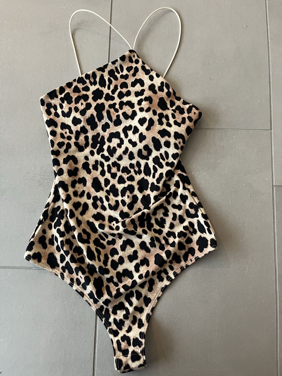 H&M Top: Body Leoprint XS neu – Nuovo (secondo la descrizione) da Birrwil venduto da vanyboo