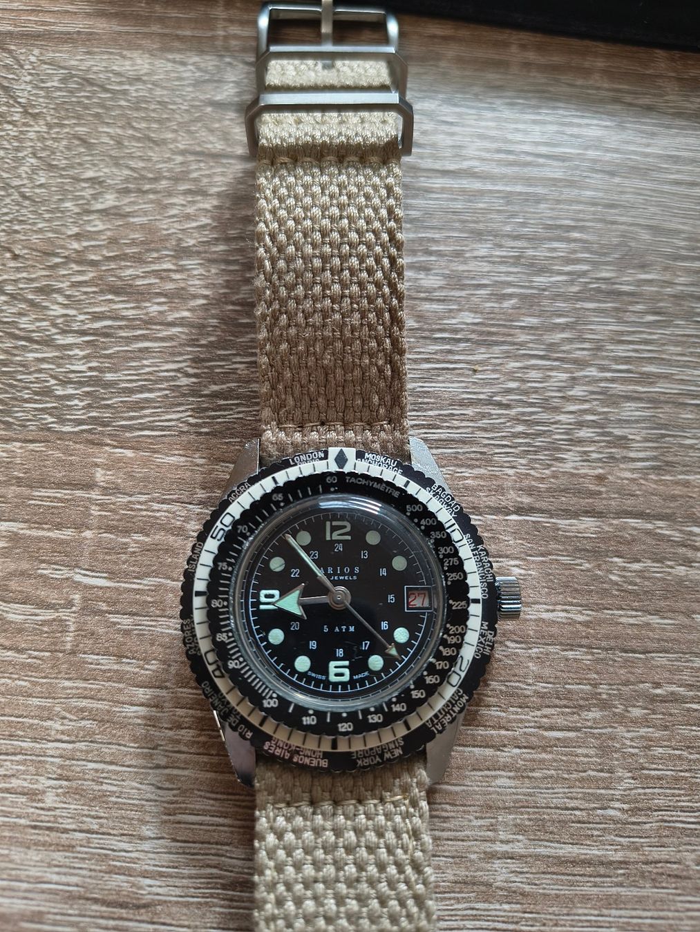 Orologi: Arios Multifunctional  Vintage Watch – Usato da Aarau venduto da mdr00 3