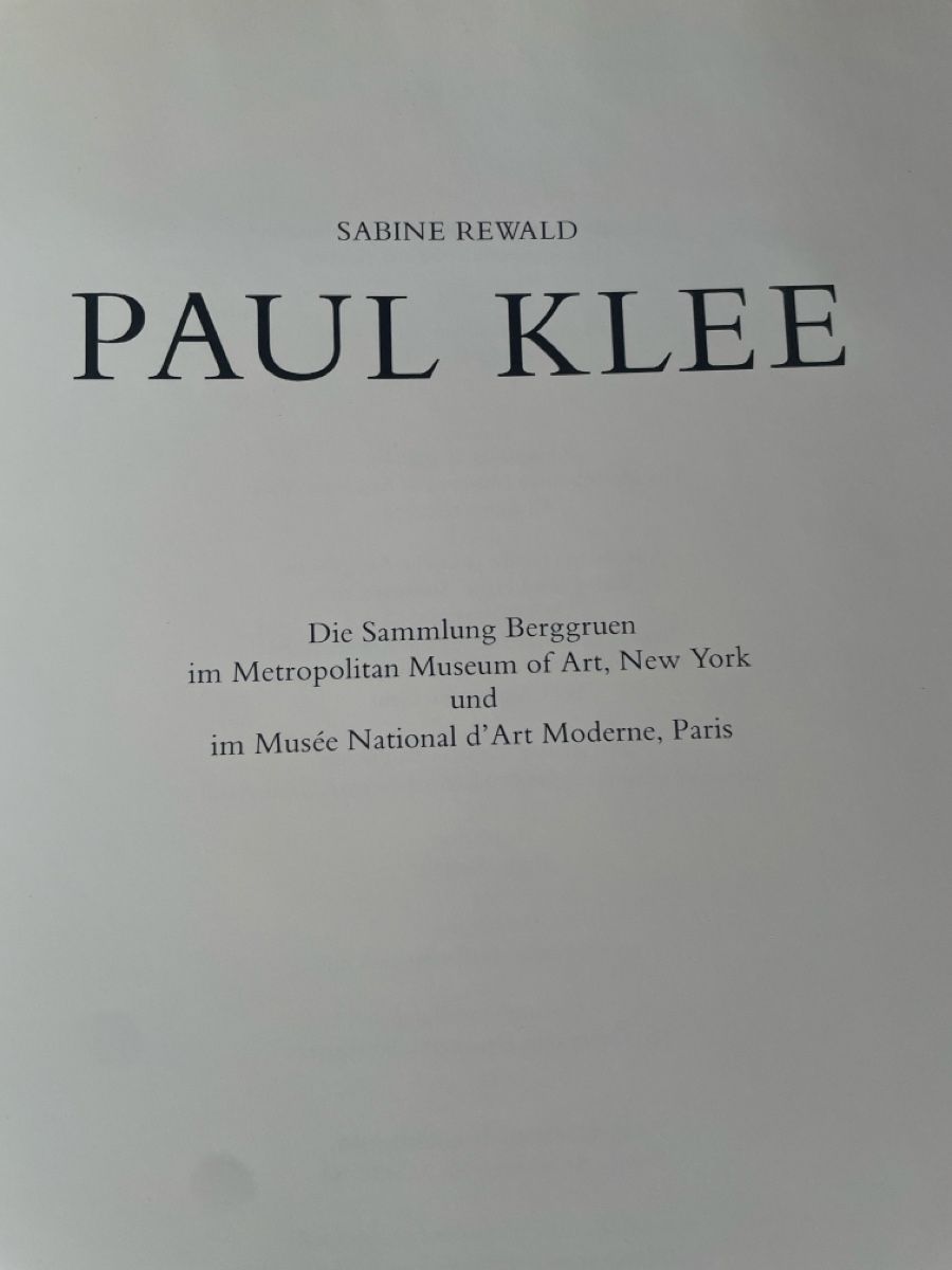 Libri: Paul Klee Kunstkatalog – Usato da Freidorf TG venduto da ibipatria 1