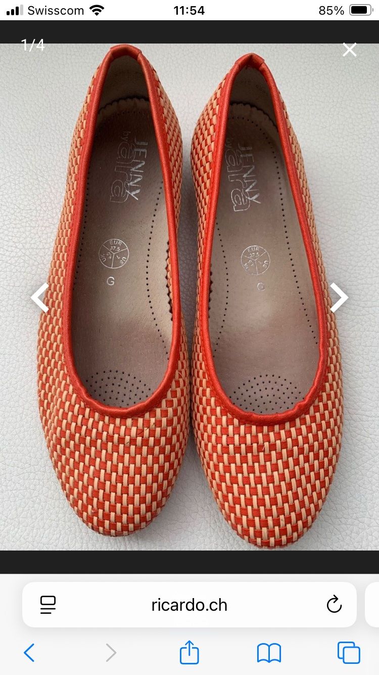 Damenschuhe: Ballerina 37 1/2 – Gebraucht aus Regensdorf von AHenter