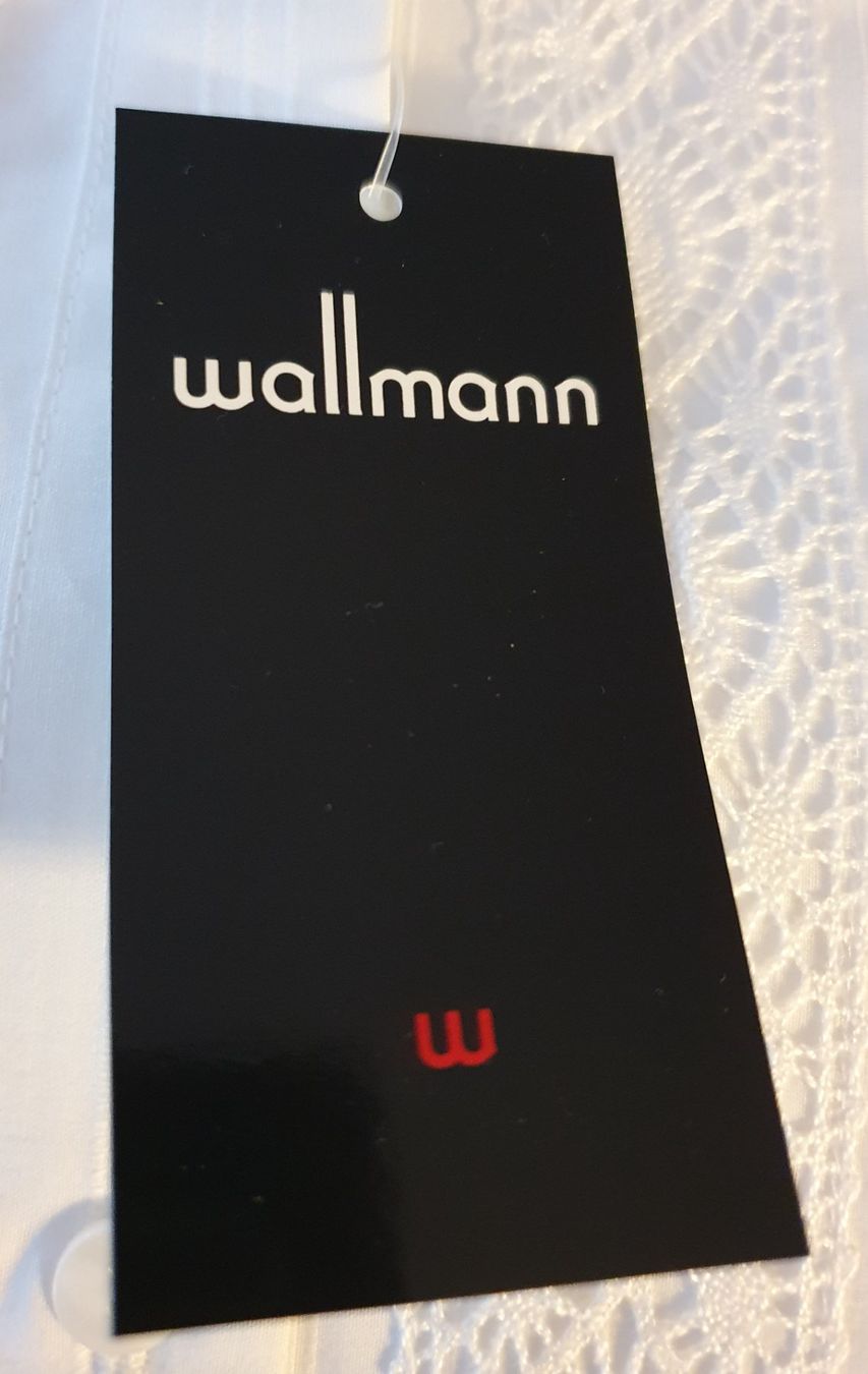 Blusen: Neu: "Wallmann" / edle Trachten Bluse Gr. 38 / weiss – Neu (gemäss Beschreibung) aus Muri AG von Edlerweiss 8