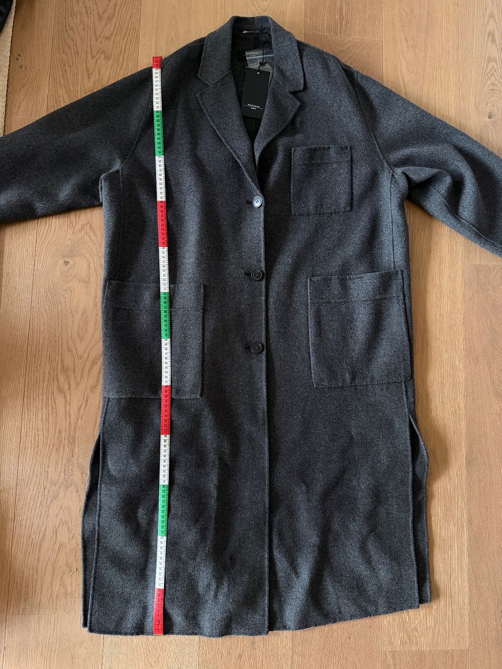 Max Mara Cappotti: Weekend MaxMara Wollmantel grau, Gr. 50, NEU! – Nuovo e nell'imballaggio originale da Arbon venduto da andizue 9