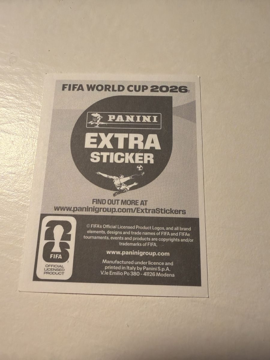 Panini Carte collezionabili: Panini Extrasticker – Nuovo (secondo la descrizione) da Wil SG venduto da Astma 1