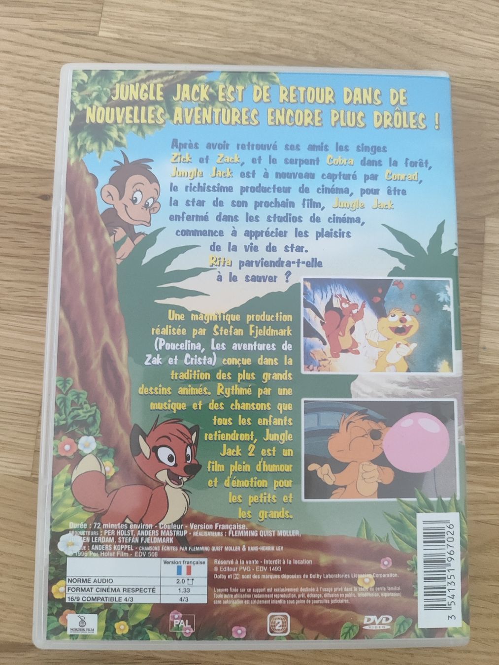 Tutti i DVDs: DVD Jungle Jack 2 La Star de la Jungle – Usato da Vétroz venduto da mrcl01 2