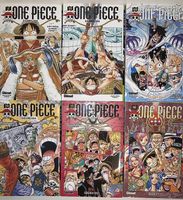 One piece tome 2-15-68-70-71-90