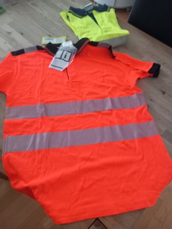 Portwest Warnschutz Poloshirt Gr.M 2Stück