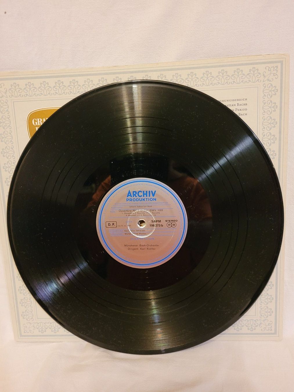 Dischi in vinile: Vinyle Bach - Ouvertures - Archiv Produktion Stereo – Usato da La Chaux-de-Fonds venduto da reu_kx5l 2