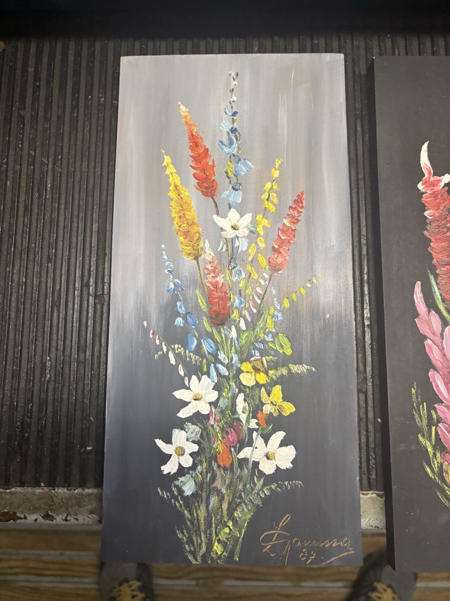 Tableaux: Alte Bilder auf Holz gemalt – D'occasion à Wil SG par mario.wick 1