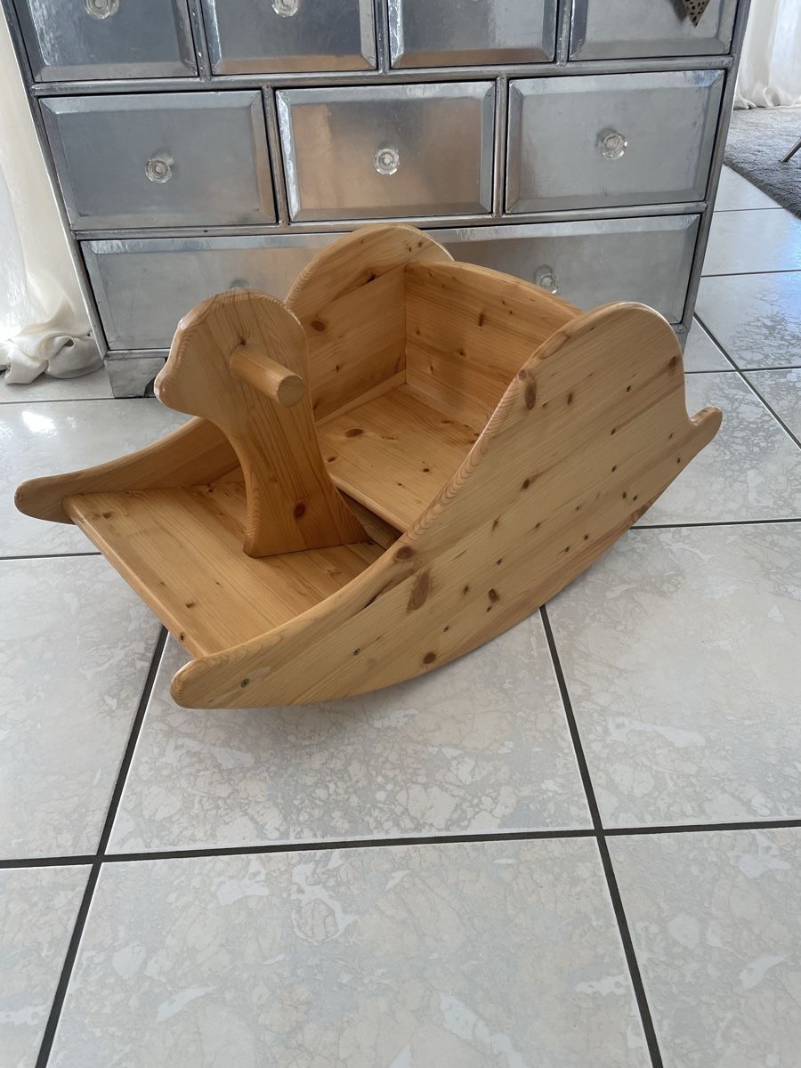 Altre altalene da giardino: Schaukelpferd massiv Holz – Usato da Bubendorf venduto da KaubkueRe 3