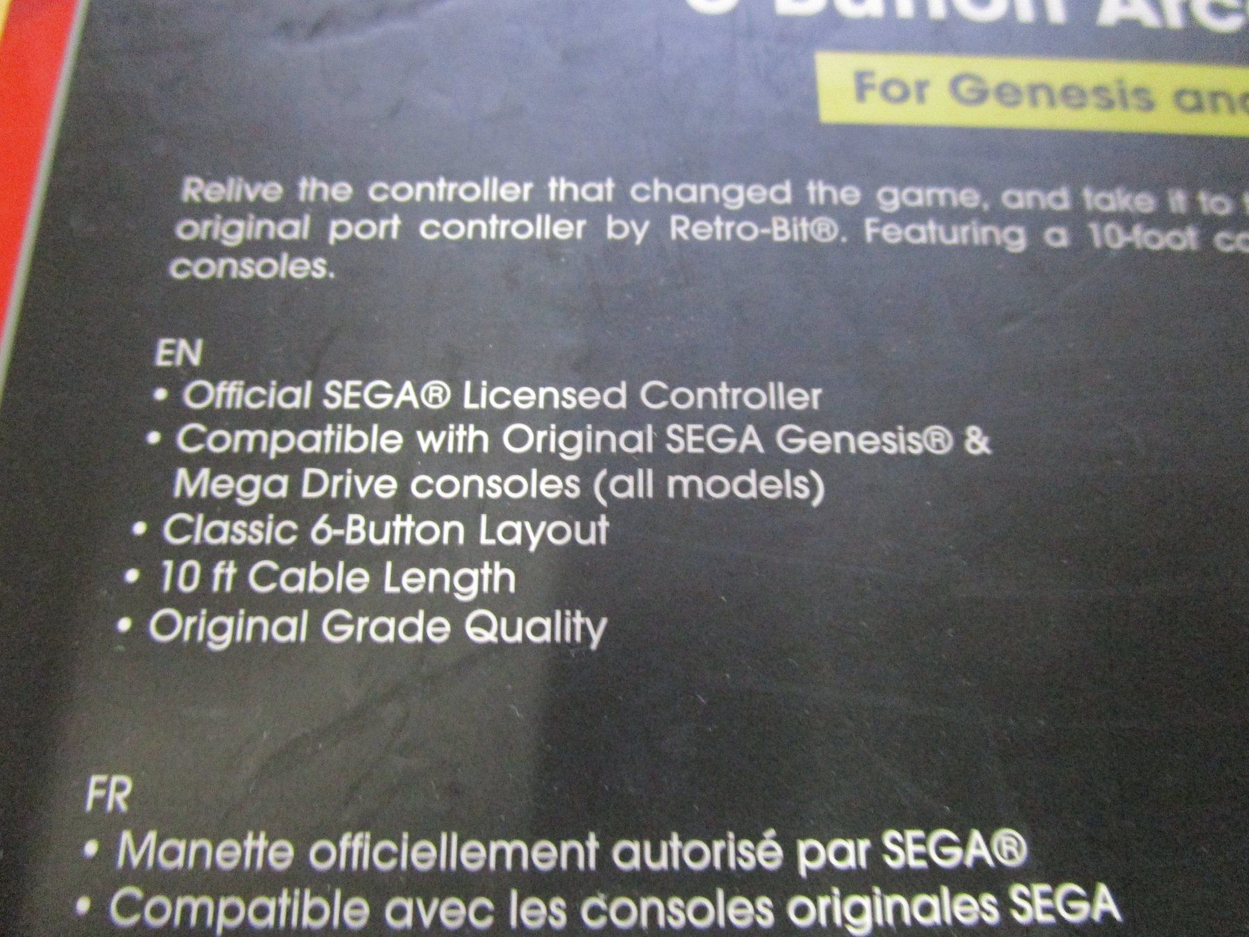 Controller: Sega Mega Drive 6 Button Controller Arcade Pad Neuware MD – Nuovo e nell'imballaggio originale da Goldau venduto da agestuffer 2