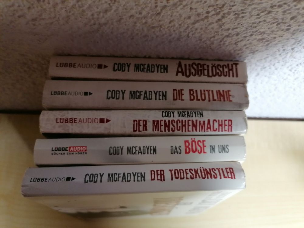 5 Hörbücher Cody Mc Fadyen (Gebraucht) in Turbenthal für CHF