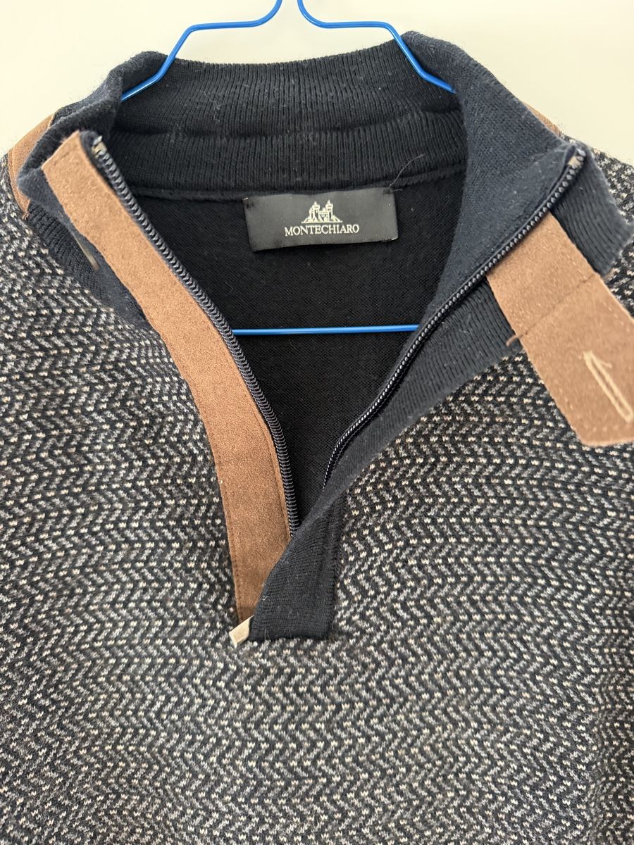 Maglioni & Felpe: Montechiaro Pullover mit Reissverschluss Wolle Mischung – Nuovo (secondo la descrizione) da Büttikon AG venduto da jen_g5s9 3