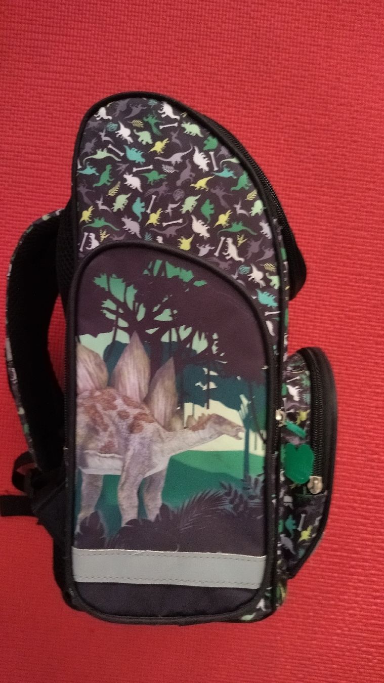 Kindertaschen: Kinder Rucksack Dinosaurier Motiv Schwarz – Gebraucht aus Birsfelden von elcaballero_carmelo 1
