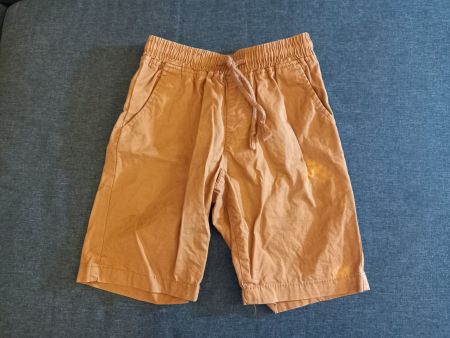 Shorts enfant couleur caramel