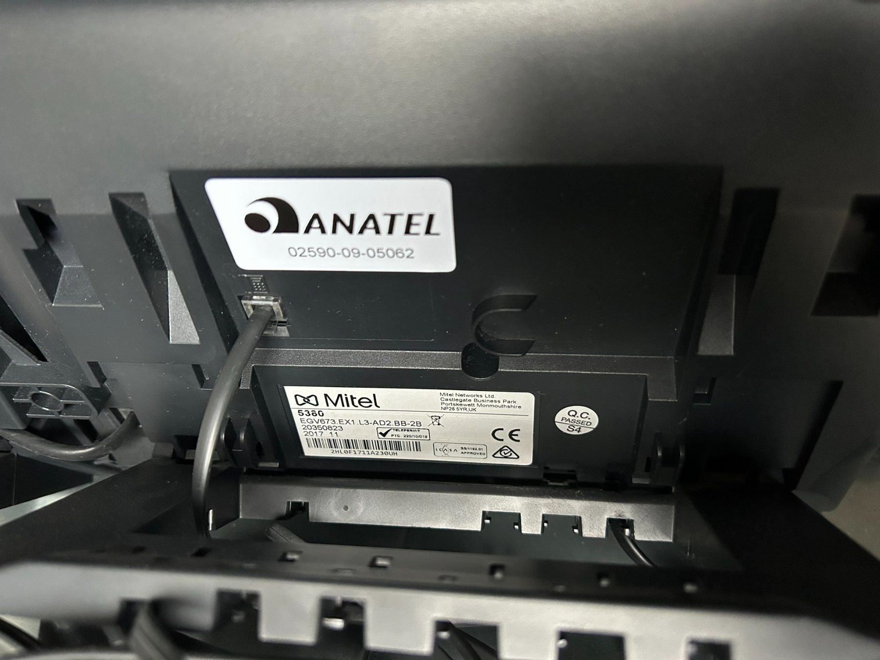Mitel Telefoni: MITEL Tischtelefon MiVoice 5380 Digital, Schwarz – Usato da Glis venduto da ict_jwz7 1
