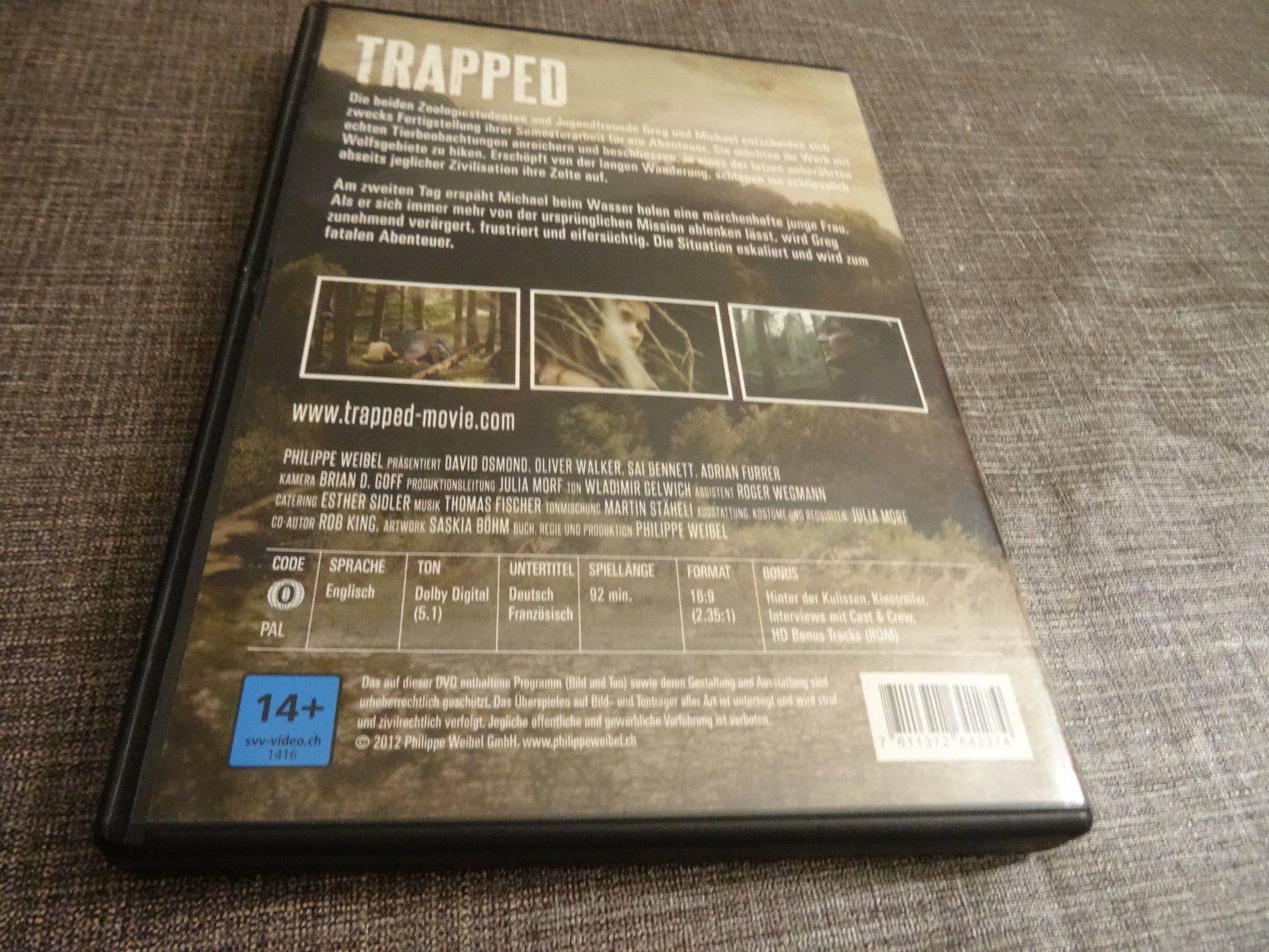 Alle DVDs: DVD TRAPPED – Gebraucht aus Olten von Disc-Verkauf 2