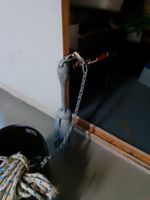 Bootsanker mit Kette und Seil