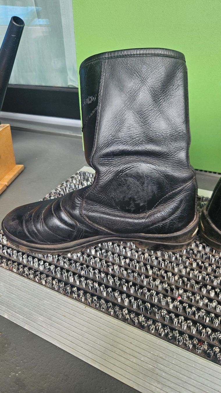 Herrenschuhe: Kochmann "Grayhound" Motorradstiefel Gr. 43 Gebraucht. – Gebraucht aus Zürich von Leimbi28 3