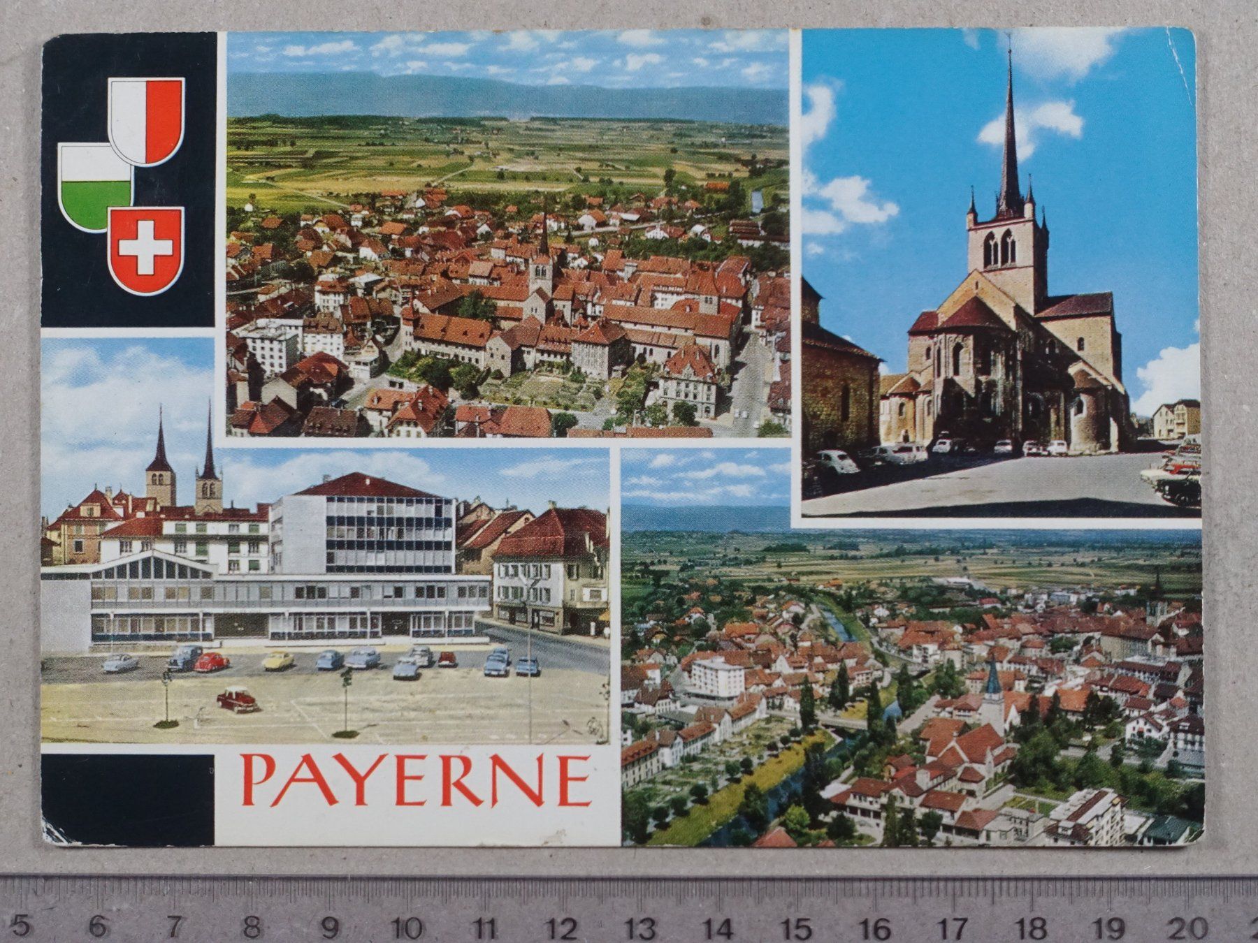 Ansichtskarten: Payerne, 1978 – Gebraucht aus Lenzburg von fh1