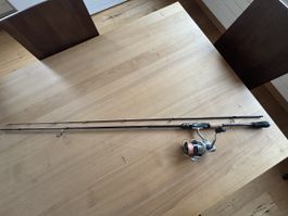 Daiwa Power Mesh Spinnrute mit Rolle