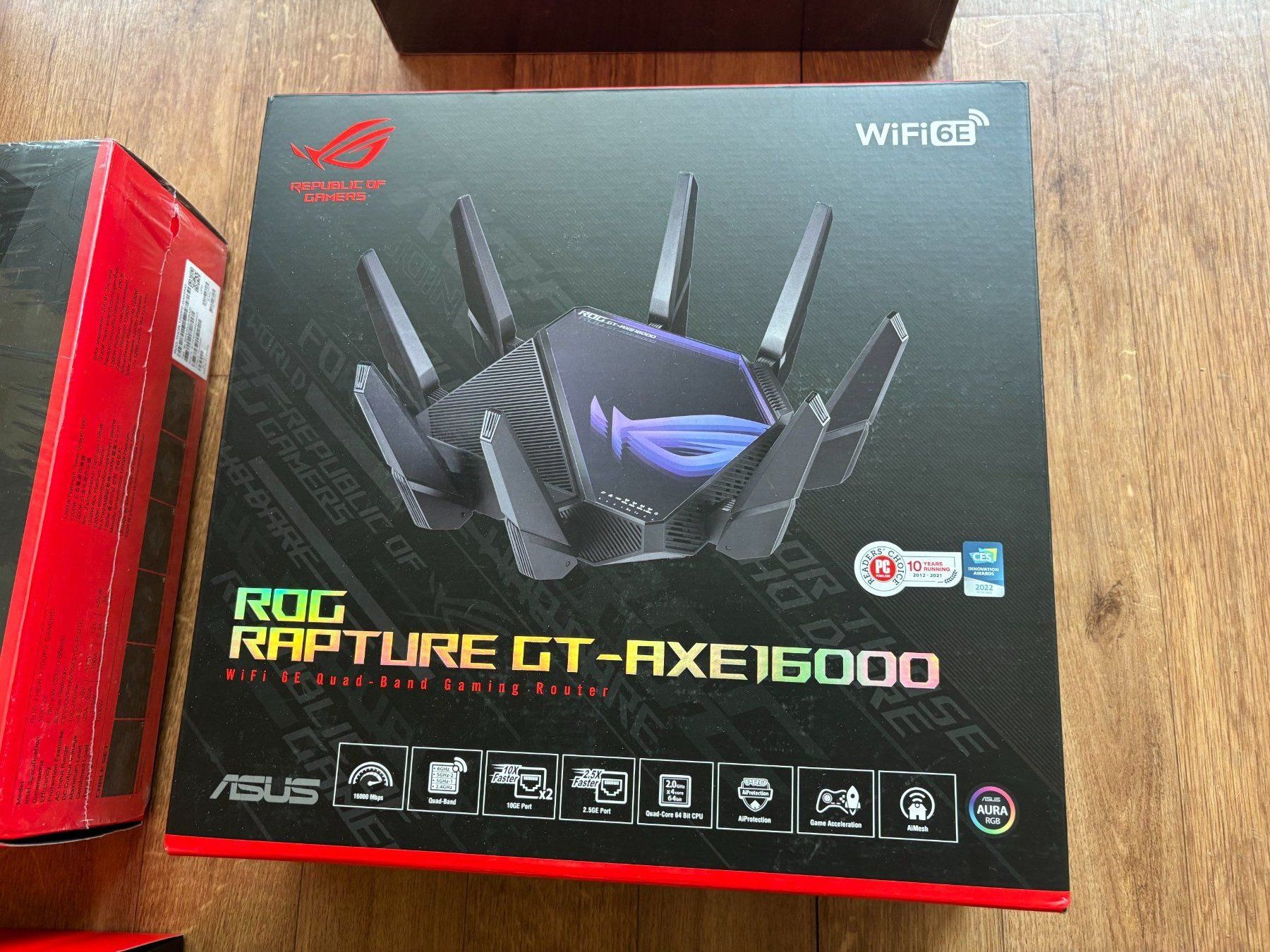 Asus Modems & Routeurs: Asus ROG Rapture GT-AXE16000 – D'occasion à Basel par due_z7qf