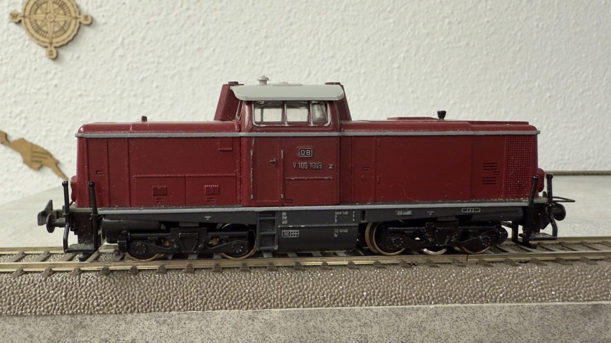 Modellini di ferrovie: Trix express Diesellok V 100 DB H0 / DC – Usato da Schlieren venduto da rat_lq6b 1