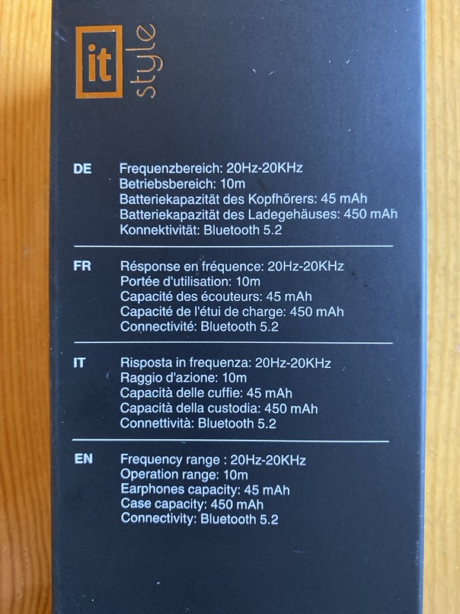Cuffie: Kopfhörer True Wireless Earphones Premium Edition – Nuovo e nell'imballaggio originale da Effretikon venduto da marcelmaxime 2