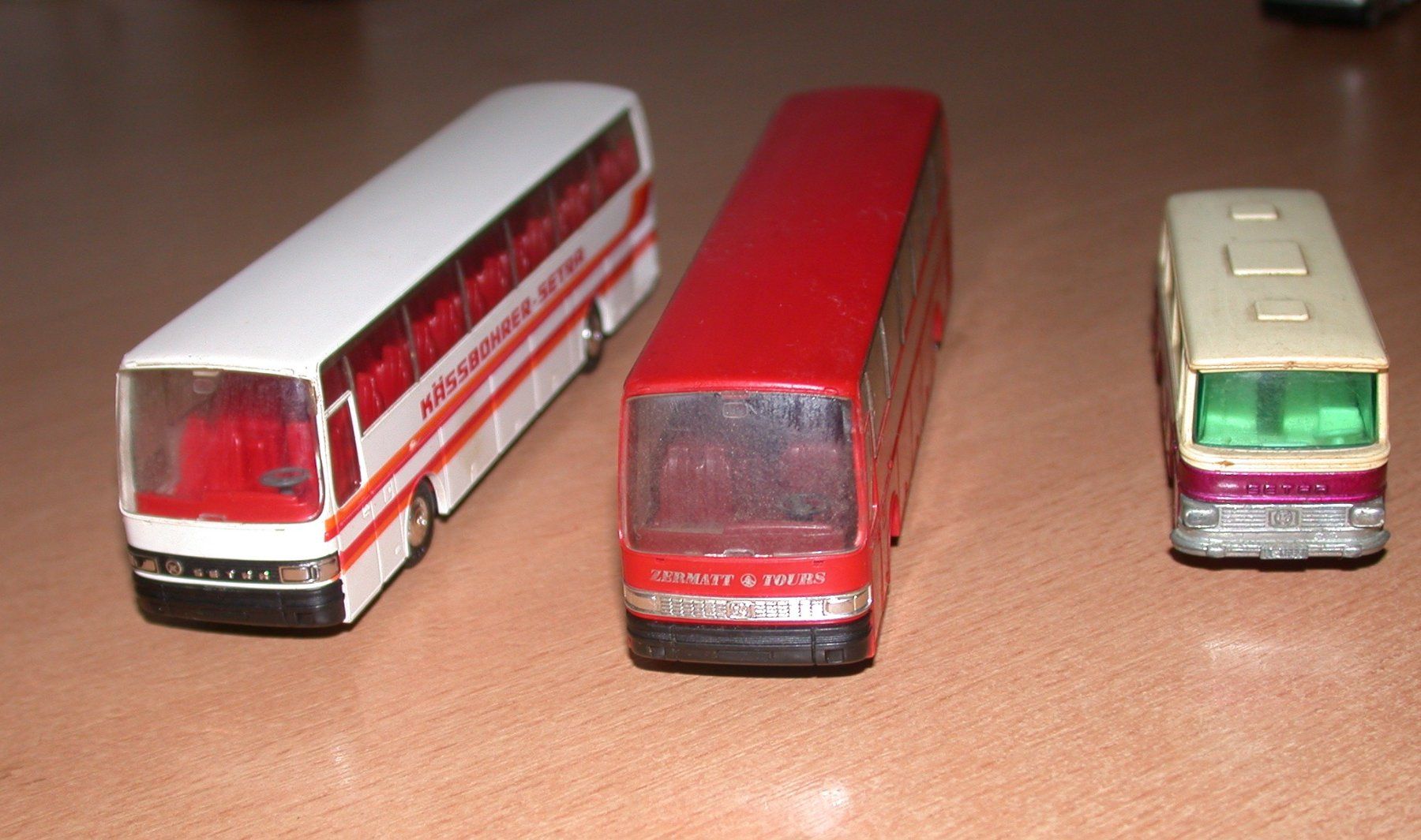 Setra Modellini d'auto: Setra Omnibusse 1:87 - 7 Stück – Usato da Lengnau AG venduto da imf_s96l