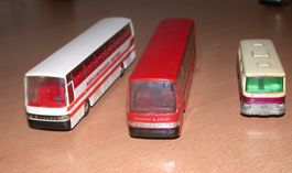 Setra Omnibusse 1:87 - 7 Stück