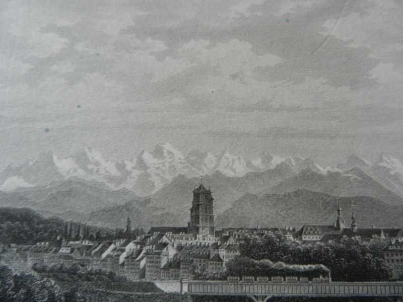Gravures: Bern Eisenbahnbrücke – D'occasion à Risch par Rischli15 9