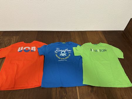 3 T-Shirts Grösse 128