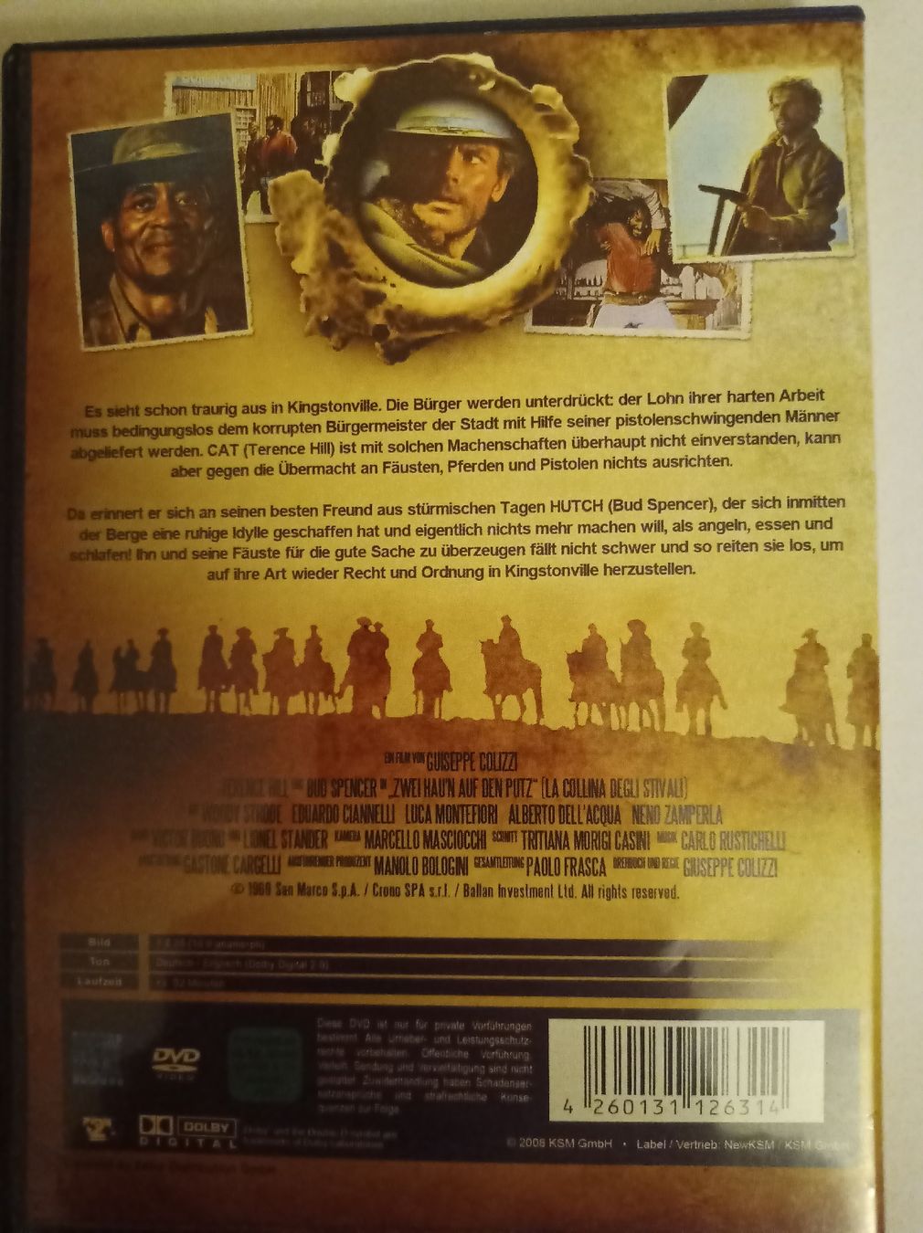 Tutti i DVDs: Hügel der blutigen Stiefel DVD – Usato da Tann venduto da Veebee6 1