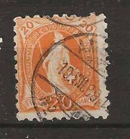 CH066b - Helvetia debout 66b obl.