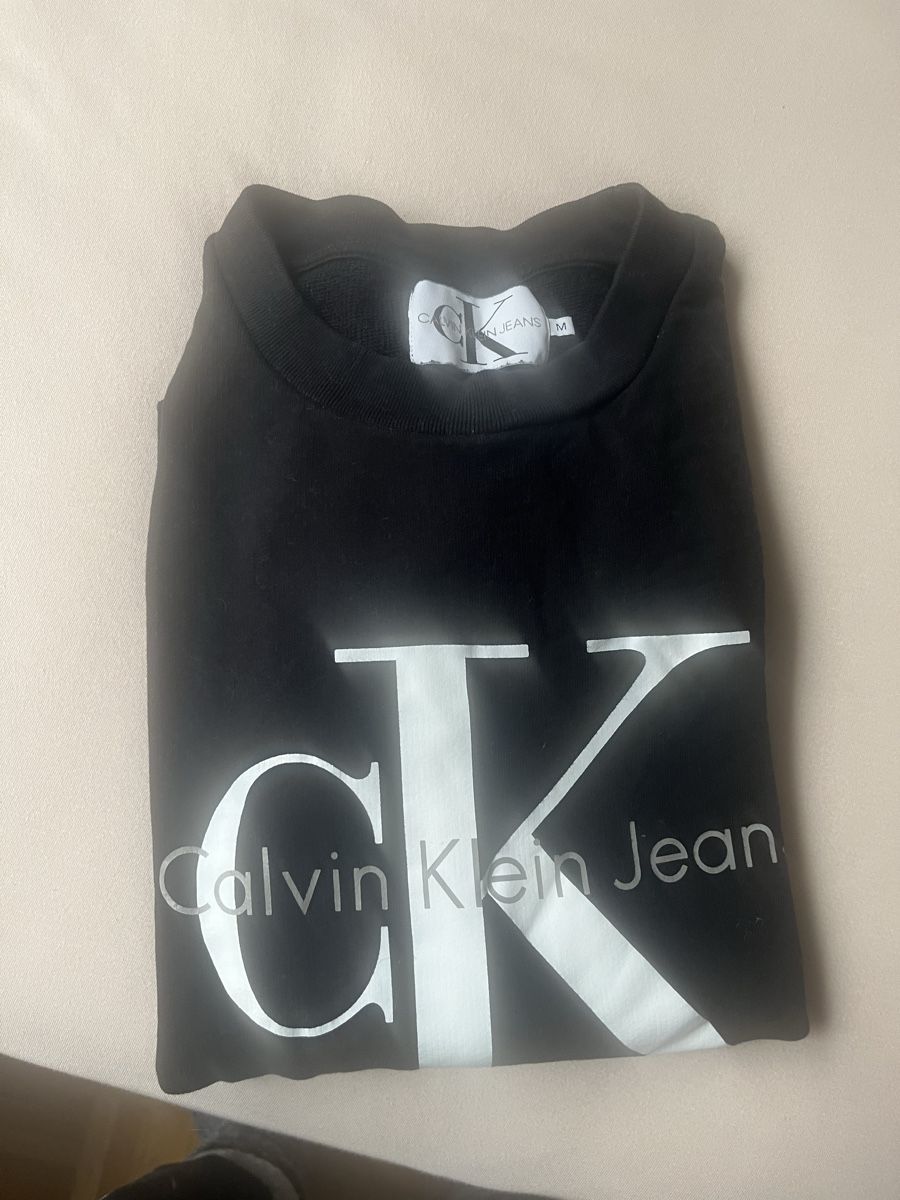 Calvin Klein Maglioni & Felpe: Calvin Klein Jeans, Schwarzer Pullover, Grösse M, Top! – Nuovo (secondo la descrizione) da Baden venduto da Sandra148