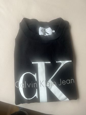 Calvin Klein Jeans, Schwarzer Pullover, Grösse M, Top!