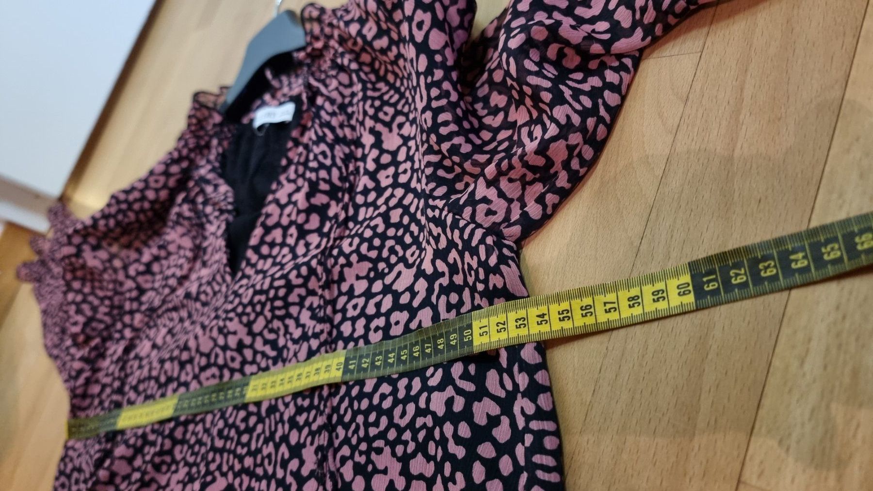 Kleider: Sommerliches Chiffon Kleid mit  Muster, Grösse 40/42 – Gebraucht aus Wald ZH von CapLux 6