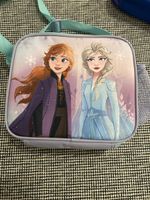 Lunch bag Frozen Anna Elsa print kids new