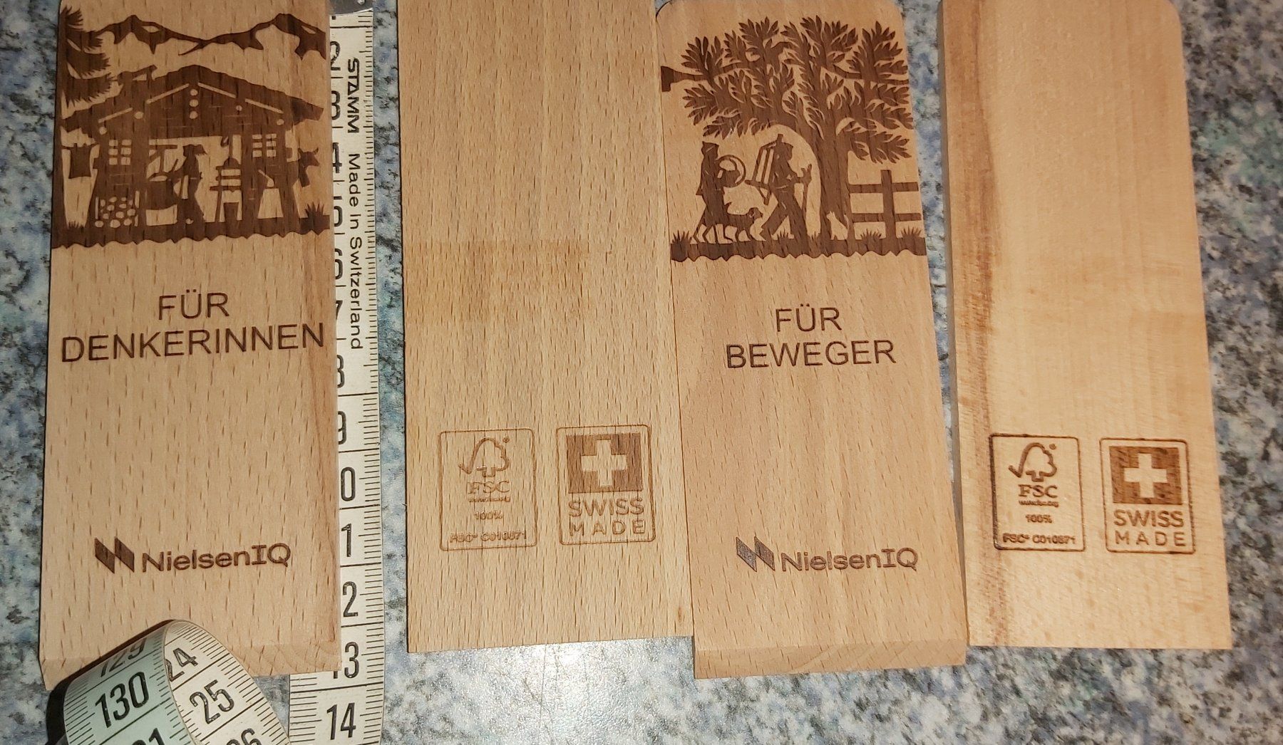 Bestecksets: Raclette Käse Schieber aus Holz – Neu und originalverpackt aus Greppen von 86Sina 3
