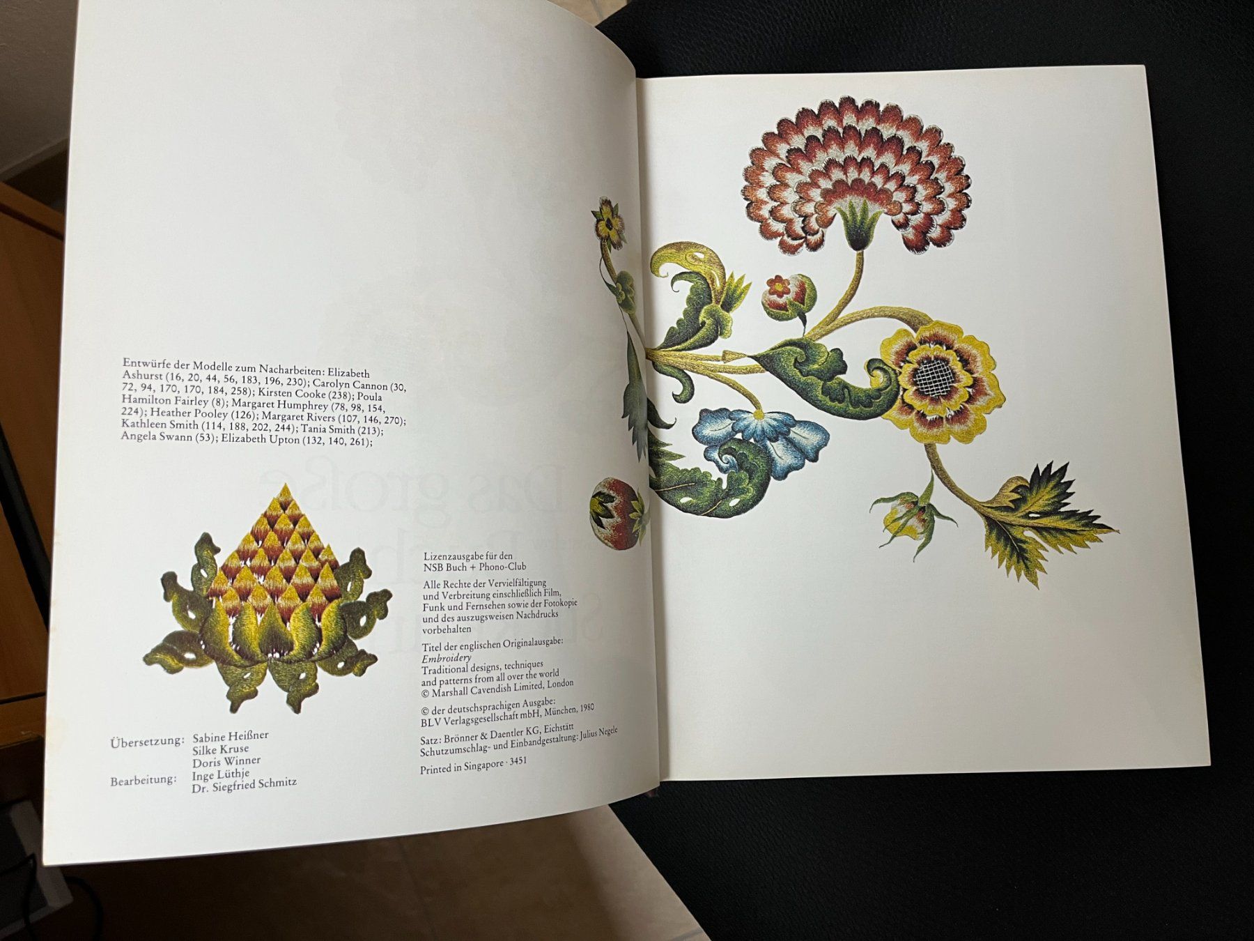 Libri: Stickerei, das grosse Buch der Stick-Kunst – Usato da Mumpf venduto da dadaboygugu 3