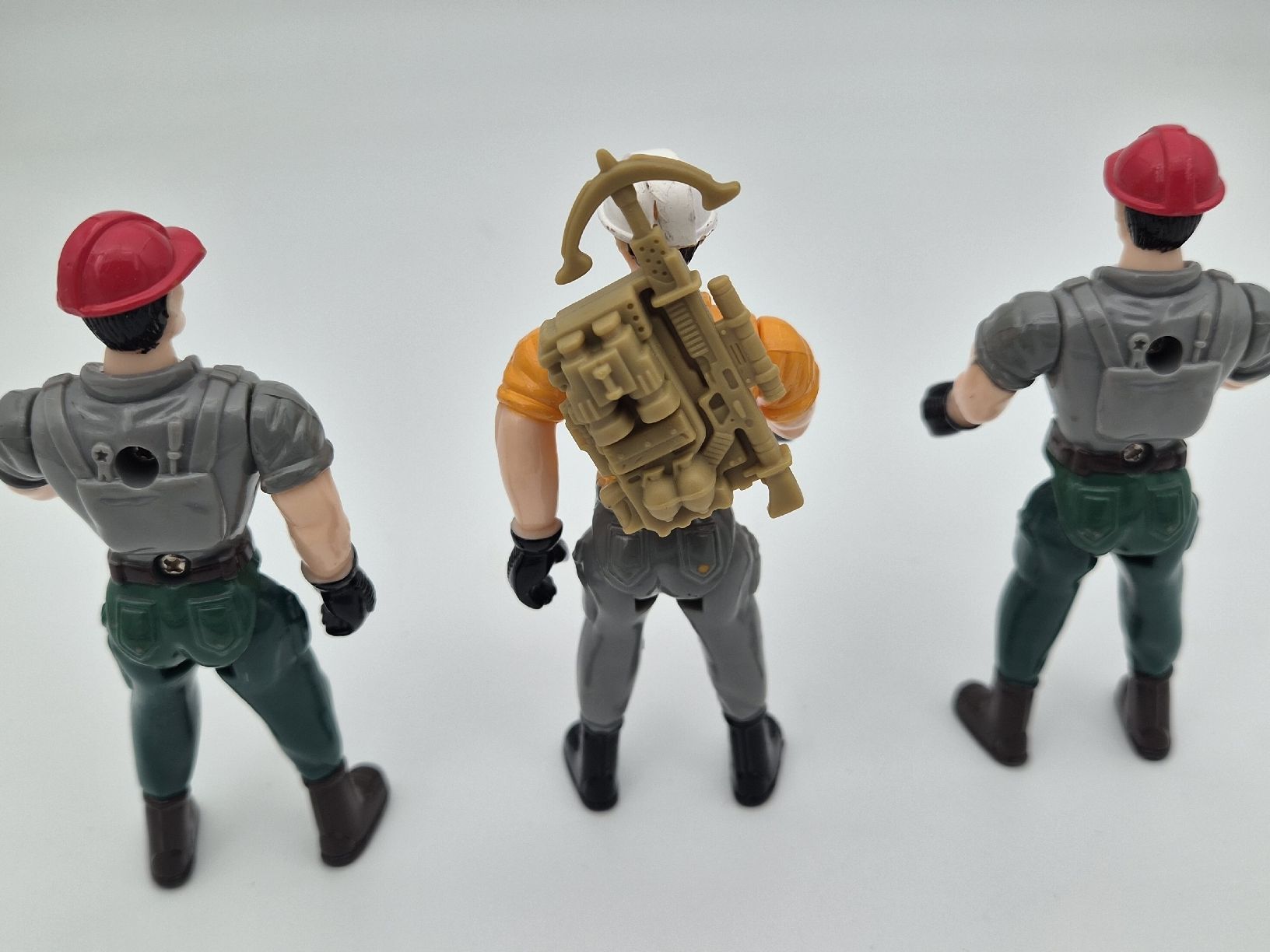 Matchbox Giocattoli: MATCHBOX MEGA RIG Figuren Set Bauarbeiter Mattel – Usato da Oberneunforn venduto da inf_hs8z 1
