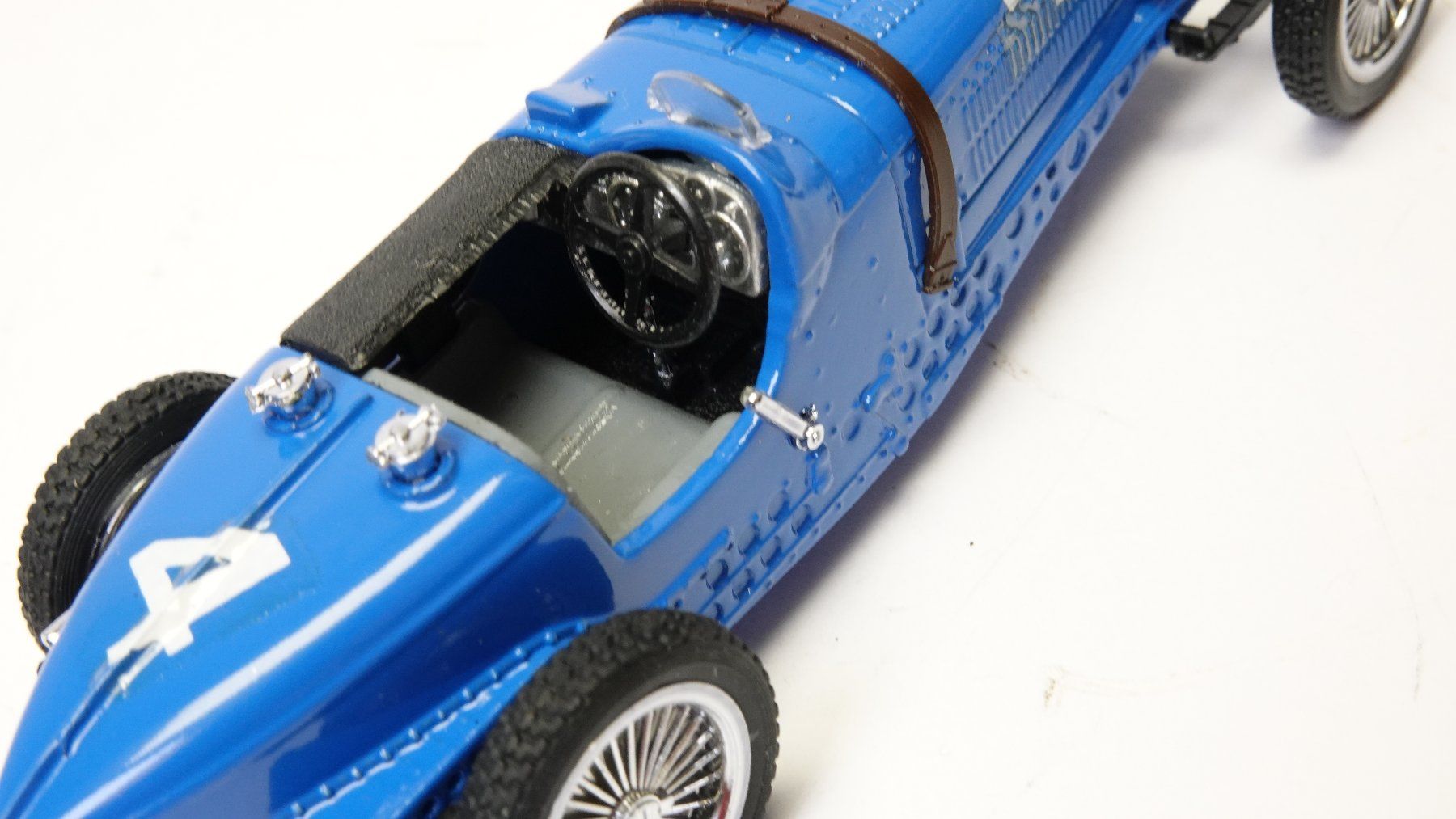 Brumm Modellautos: e55 Brumm 1/43 Bugatti Rennwagen #5 blau – Gebraucht aus Thun von evinka_gmbh 7
