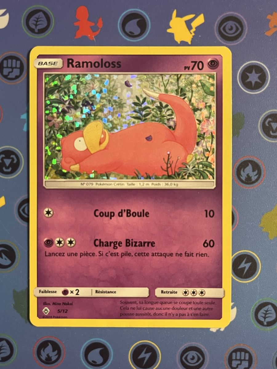 Pokémon Carte collezionabili: Pokémon Ramoloss 5/12 holo McDo – Usato da Le Grand-Saconnex venduto da Koko.hime_