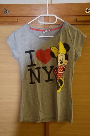 Minnie Mouse I NY T-Shirt Grau Gr. 12 (86) Sommer 2023 49...