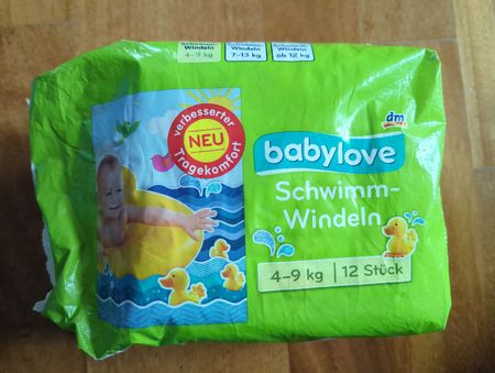 Babylove Schwimmwindeln Gr. 4-9kg