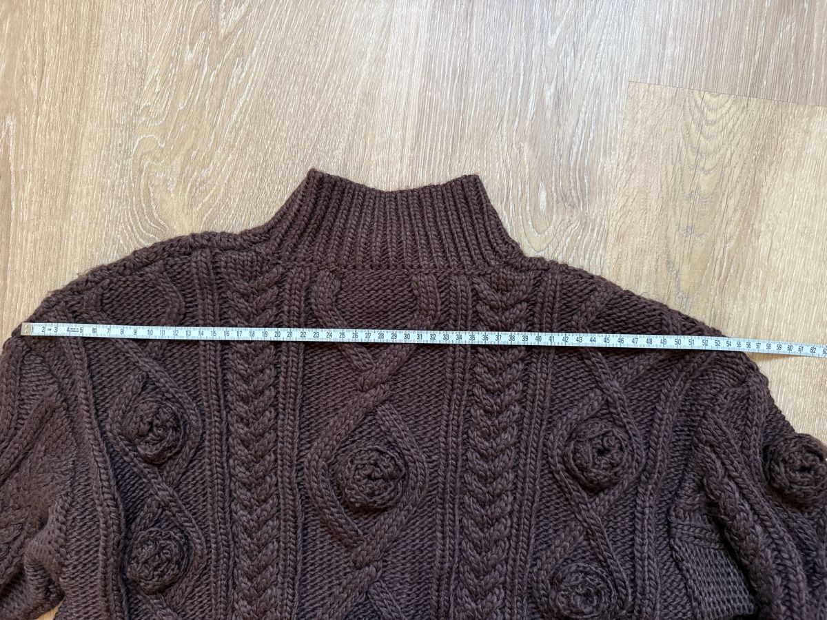 Zara Maglioni & Felpe: Pull tricot torsades marron Zara, t. M/38 – Usato da Tavannes venduto da Thriftshop 2