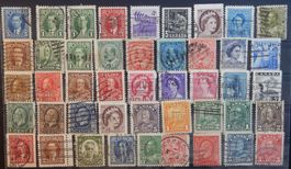 Kanada Canada British Lot mit alten Werten IV