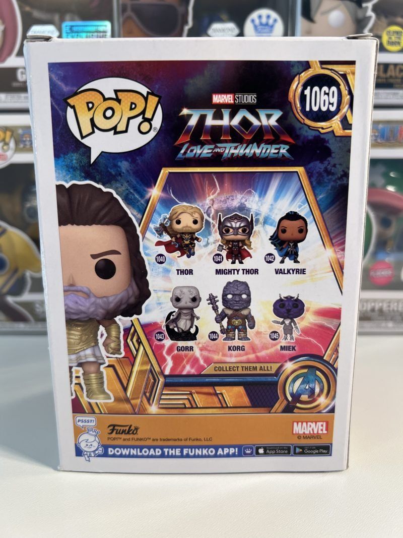 Statuette: Funko POP! Marvel Thor 4 Love and Thunder - Zeus – Nuovo e nell'imballaggio originale da Le Mouret venduto da perfectbijou 2